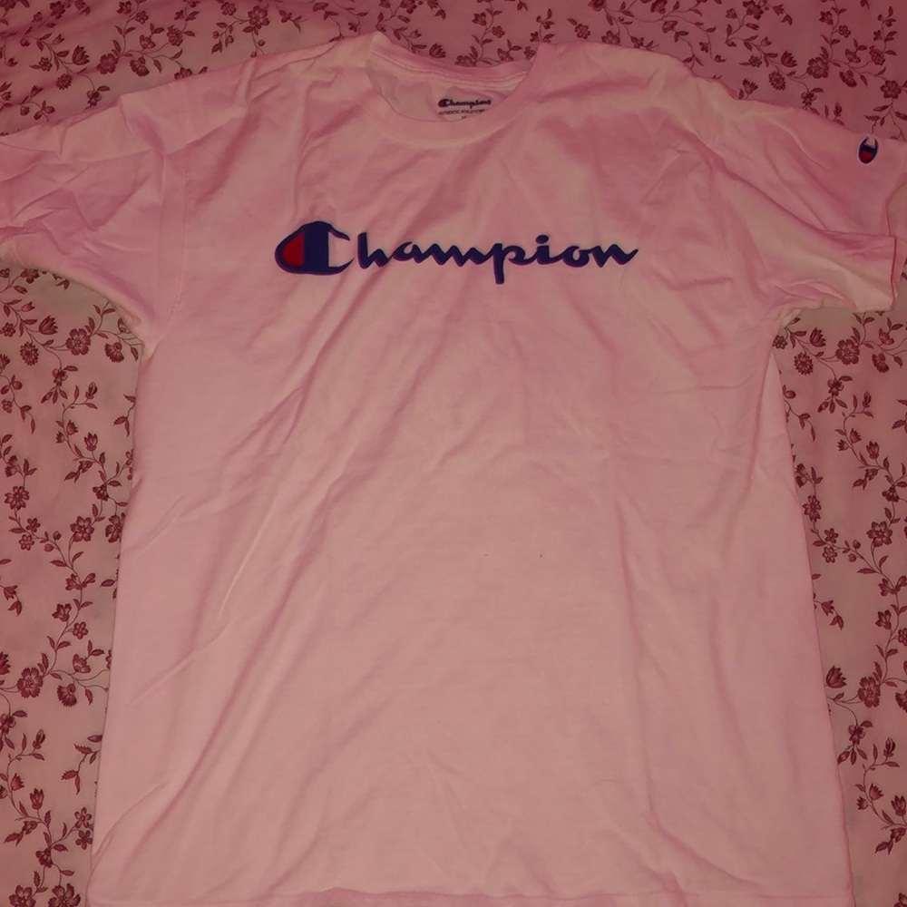 white champion shirt